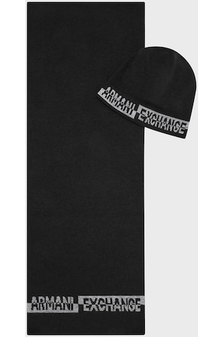 Armani Exchange Erkek Atkı Takım 954651 Cc313 00020 Siyah