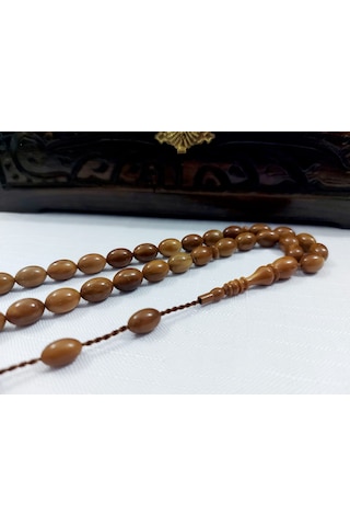 Soma Tesbih Muhammed Erden Usta Eseri El İşi Kuka Tesbih 8 x 10.5