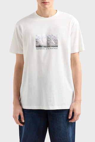 Armani Exchange Erkek T Shirt Xm000555 Af10358 U0009 Beyaz Beyaz