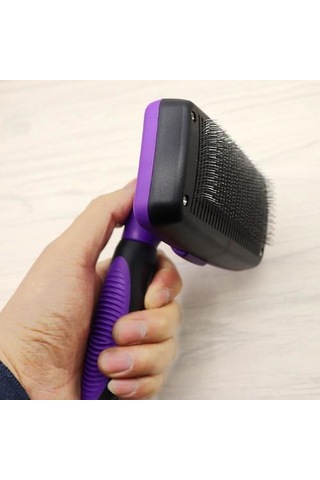 Kedi Ve Köpek Tımar İğne Tarak, Yüzer Saçları Kaldırmak İçin Mor