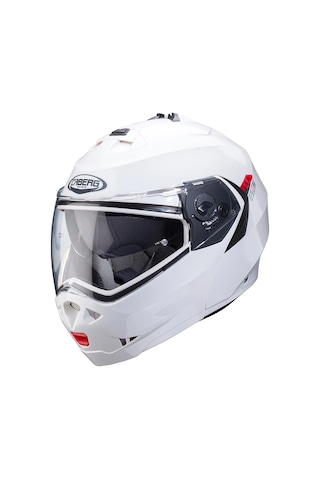 Caberg Duke X Metal Çene Açılır Kask Beyaz + Pinlock