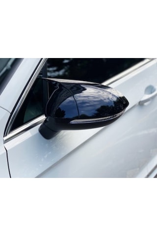 Otoçizgi Vw Passat B7 Batman Yarasa Ayna Kapağı Piano Black Abs Plastik Otoçizgi