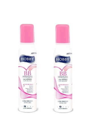 Hobby BB Onarıcı Etkili Saç Köpüğü 2 x 150 ML