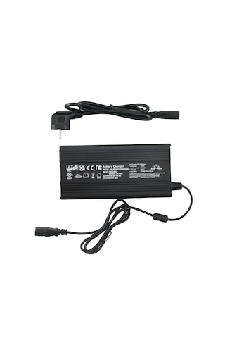 60 V 24 Ah 4amp Yüksek Kalite Metal Kasa - Emc Hızlı Şarj Özellikli - Elektrikli Motor Şarj Aleti 60 V 24 Ah