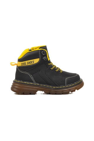 Siyah Fermuarlı Unisex Çocuk Bot Cane F Siyah