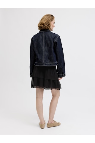 Jack & Jones Kadin Yüksek Bel Mini Etek - Lana - 12294607 Siyah