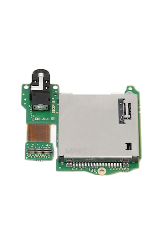 Geeroyoo Nintendo Switch Hac-001 Eski Model İçin Oyun Kartuşu Slot Okuyucu, Kulaklık Portlu Tam Pcb Kart, Kolay Kurulum Tamiri Parçası