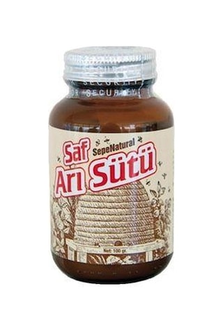 Sepe Natural %100 Saf Arı Sütü 100 G