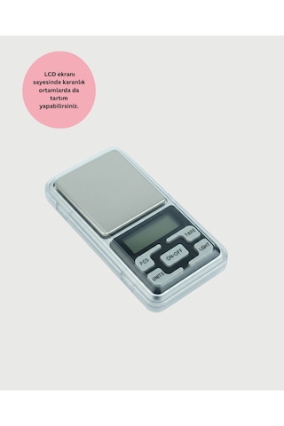 300 Gr Hassas Cep Terazisi Işıklı Lcd Ekranlı Diğer
