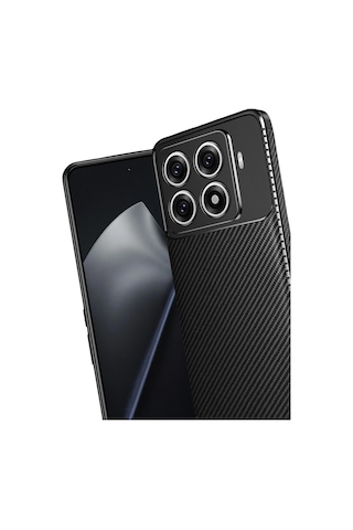 Newface Xiaomi Mi 15t Pro Auto Focus Karbon Kapak Glblseme - 78 - Siyah