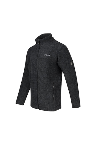 2as Hanoi Erkek Dik Yaka Havlu Merino Sweatshirt Siyah Siyah