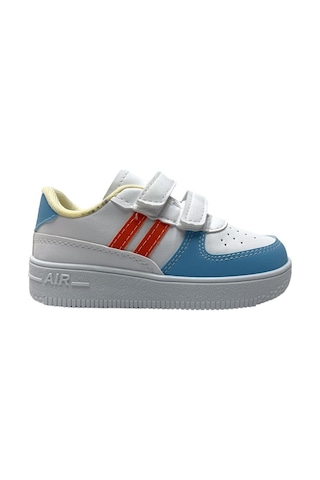 Çocuk Sneaker Spor Ayakkabı Mavi - Beyaz 001