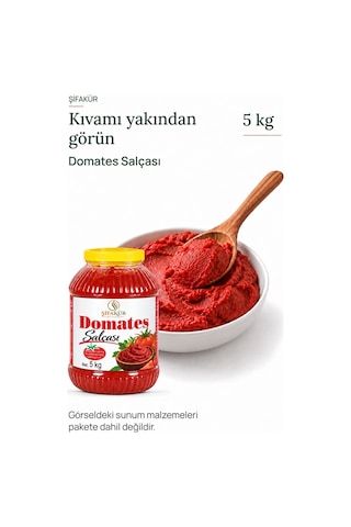 Domates Salçası 5 kg - Bidon Ambalaj