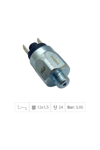 Kapı-fren Müşürü M12 X 1.5 3 Bar
