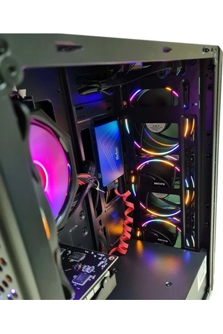 CacheX N70S Pro i7-860 16 GB 512 GB SSD 4 GB GT730 Free Dos Masaüstü Oyuncu Bilgisayarı