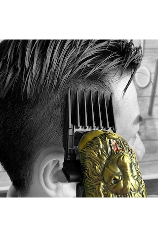 Tenfowee Wahl Uyumlu 10 Parça Saç Kesme Kılavuzu Seti - Çeşitli Boyutlarda Saç Şekillendirme Aracı, Saklama Kutusu Dahil