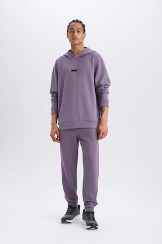 DeFactoFit Standart Fit Kapüşonlu Skuba Dalgıç Kumaş Sporcu Sweatshirt D7364AX25SPPR506