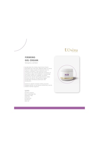 Lovena De Paris Firming Gel Cream 500 ML