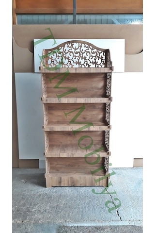 Çok Amaçlı Dolap,Dekoratif Ahşap Raf Kiler Tdm Dolap-44402