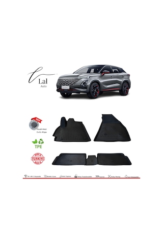Chery Omada 5 2023+ 3d Havuzlu Paspas