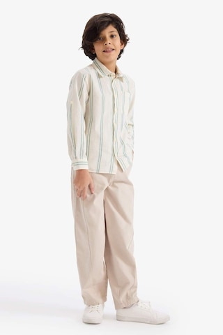 Defacto Erkek Çocuk Barrel Fit Düz Paça Gabardin Pantolon G8336a826spbg106 Bej-bg106