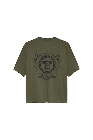 Tommy Hilfiger Tjm 90s Bılls Ss Tee Erkek Yeşil T-shirt - Dm0dm22332