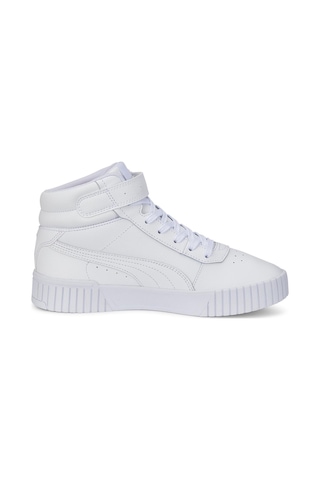 Puma Carina 2.0 Mid Beyaz Kadın High Sneaker 000000000101789351 Beyaz