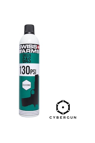 Cybergun Swıss Arms 130 Psı Silikonlu 760 Ml / C30 Airsoft Green Gas