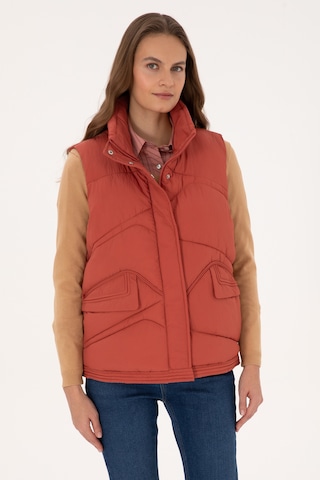 U.s. Polo Assn. Kadın Gül Kurusu Yelek Dokuma 50308091-vr026 Gul Kurusu