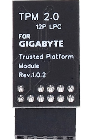 Lemestar "tpm 2.0 Güvenlik Modülü - 12 Pin Spı Şifreleme Kartı Gıgabyte Uyumlu "
