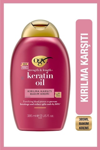 OGX Kırılma Karşıtı Keratin Oil Bakım Sülfatsız Kremi 385 ML