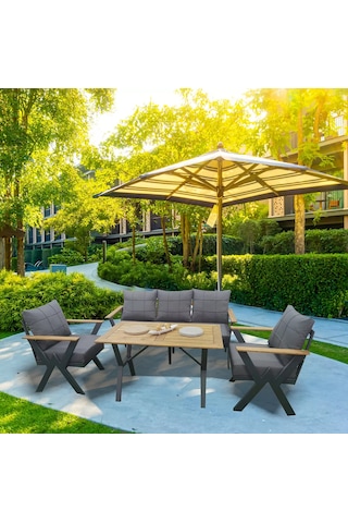 Evinizin Atölyesi Bahçe Oturma Grubu Bahçe Takımı