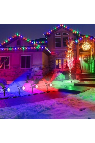 Solar Kazıklı Bahçe Aydınlatma Rgb Spot, Siyah, Gt-sl04