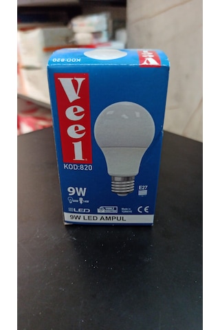 Veel 9 Watt Led Ampül Beyaz