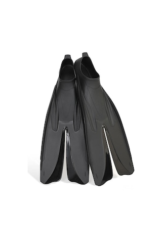 Yaozixa Siyah Tpr+polipropilen Yüzme Ayakaküsü - Serbest Yüzme, Dalış Ve Treningi İçin İyileştirilmiş İtki Ve Kontrol - S Bedeni Siyah