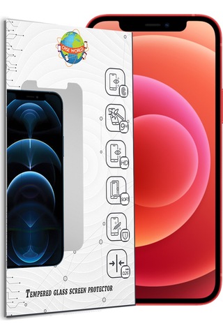 Apple Uyumlu iPhone 12 Mini Temperli Ekran Koruyucu Kırılmaz Cam