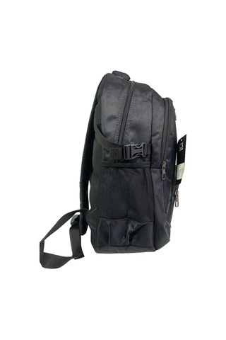 Büyük Su Geçirmeyen Kalın Kumaş Ortopedik Çok Bölmeli Okul Gezi Seyahat Kamp Sırt Çantası 32cmx47cm Siyah