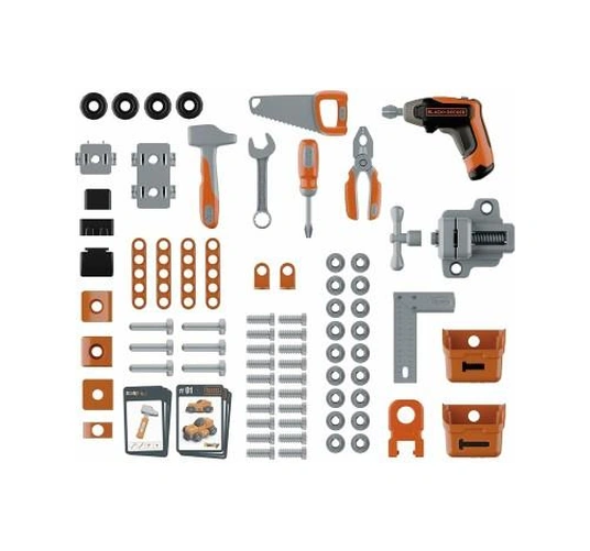 Smoby Black & Decker Bricolo Çalışma Tezgahı 360740