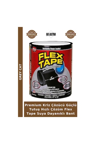 Premium Kriz Çözücü Güçlü Tutuş Hızlı Çözüm Flex Tape Suya Dayanıklı Bant
