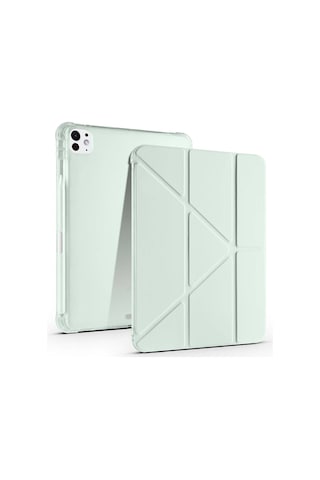 Apple Uyumlu iPad Pro 11 İnç M4 2024 Kılıf Kalem Şarj Bölmeli Case A2836 A2837 A3006 Kılıf