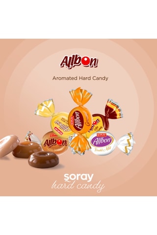 Şoray Albon Kahve Aromalı Sert Şeker 960 G