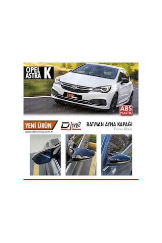 Otoçizgi Astra K Yarasa Ayna Kapağı Parlak Siyah N11.3122 Otoçizgi