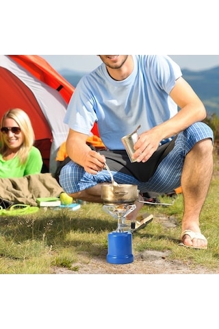 Pazly Yanıcı Taşınabilir Propan Gaz Tankı Renkli Çok Ayarlanabilir Dış Mekan Kamp Ocağı İle Kr Çok Renkli