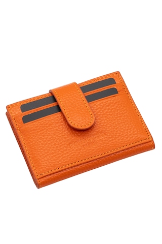 Pierre Cardin Orange Unisex Deri Kartlık 0107o5h Orange-floater