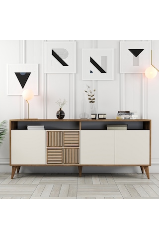 Variant Variant Milan Konsol - Ceviz / Krem