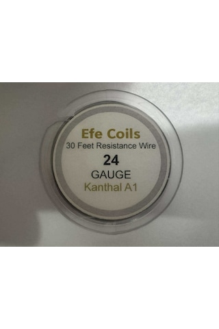 Efe Coils 24 Ga Kanhtal A1 30 Feet 10 Metre Resistance Wire
