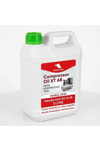 Petrol Ofisi Compressor Oil Xt 68 - 3 Litre