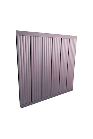 Alüminyum Panel Radyatör Ekol 600x1500 Ral 7016 Antrasit Gri