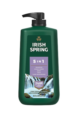 Irish Spring 5in1 Şampuan + Tüm Vücut Yıkama 887ml