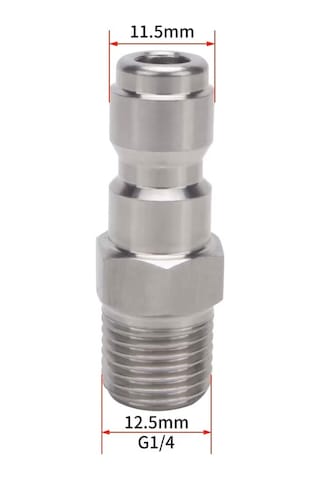 Robeve 1/4'' Quick Plug Bağlantı Aparatı Köpük Aparatları Ve Kısa Tabancalar Ile Uyumlu